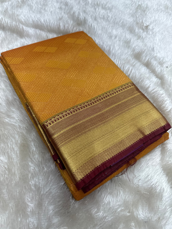 Bridal silk saree