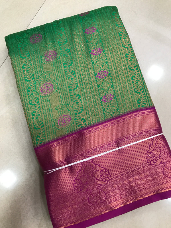 Bridal silk saree