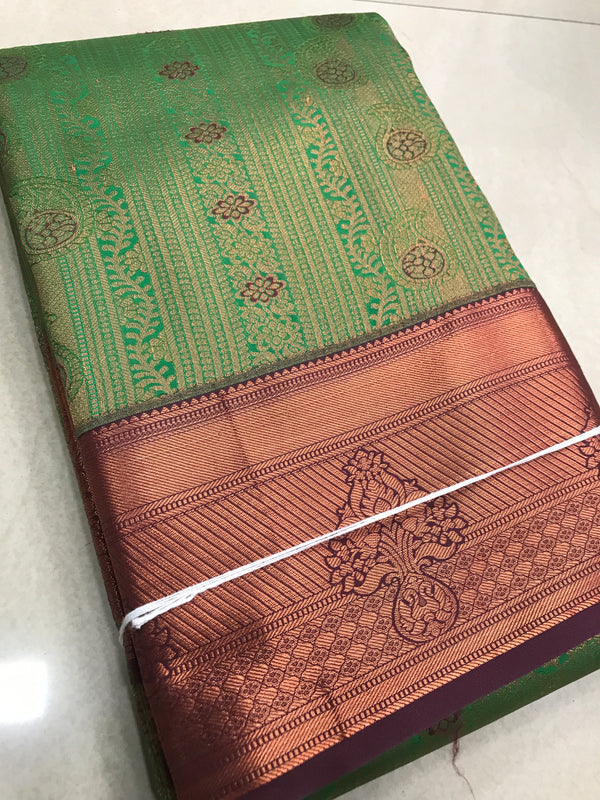 Bridal silk saree