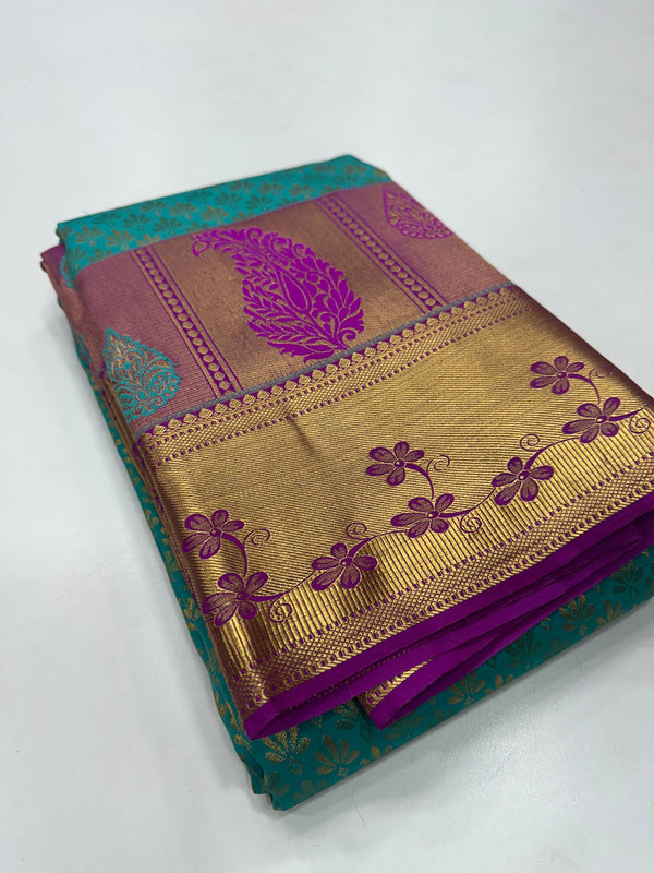 Bridal silk saree