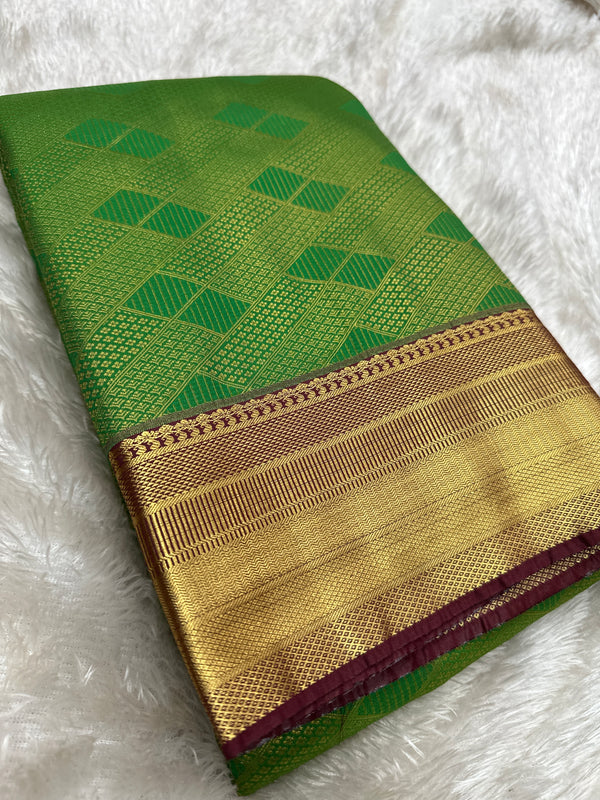 Bridal silk saree