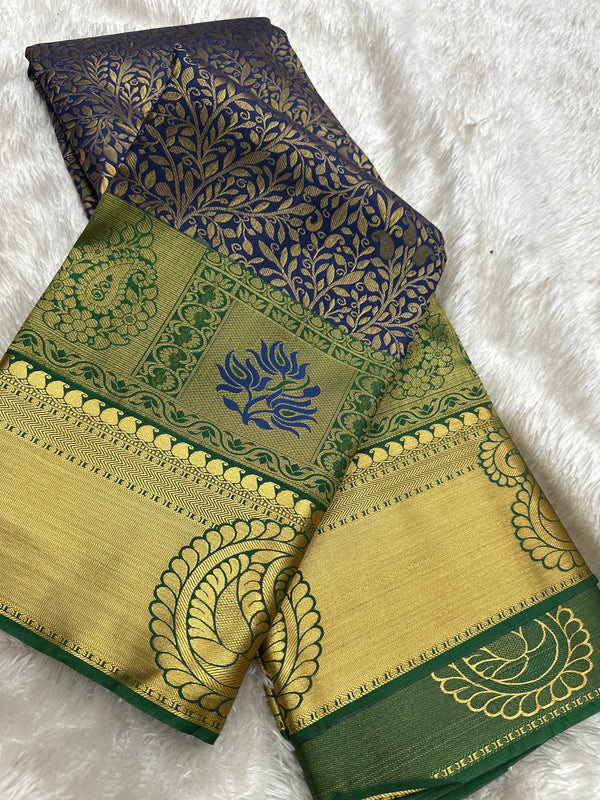 Bridal silk saree