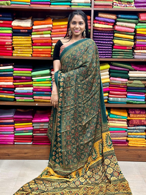 Impressive Gajgi Silk Saree