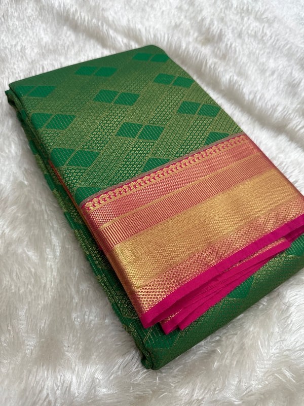 Bridal silk saree