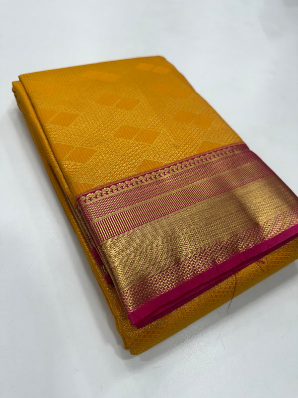 Bridal silk saree