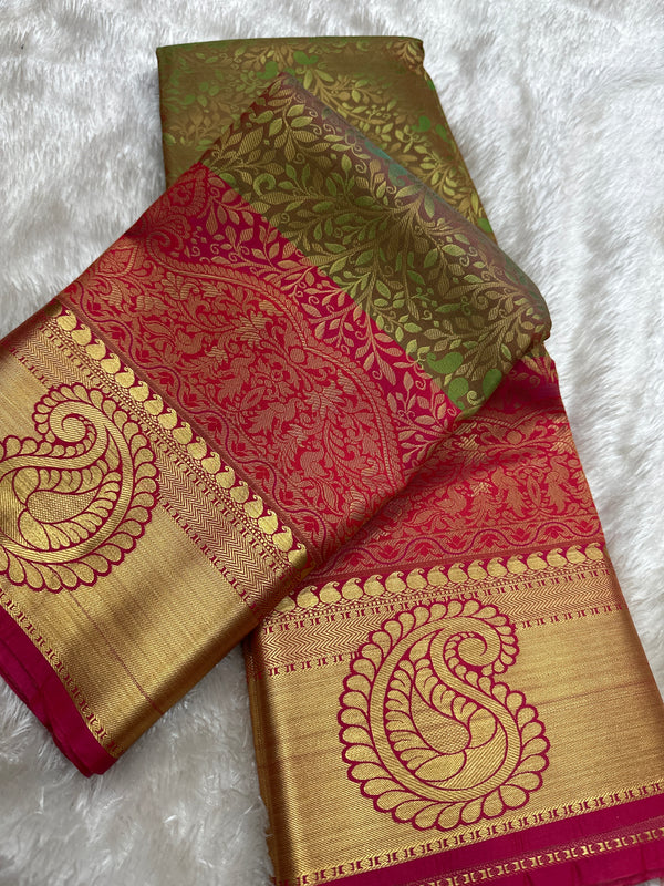 Bridal silk saree