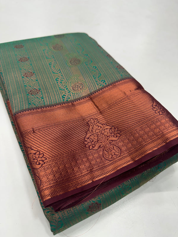 Bridal silk saree