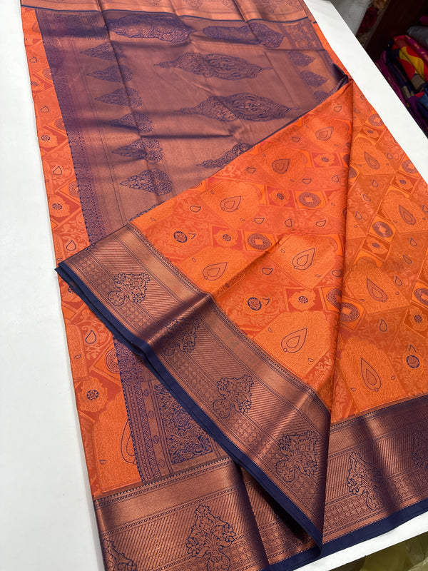 Bridal silk saree