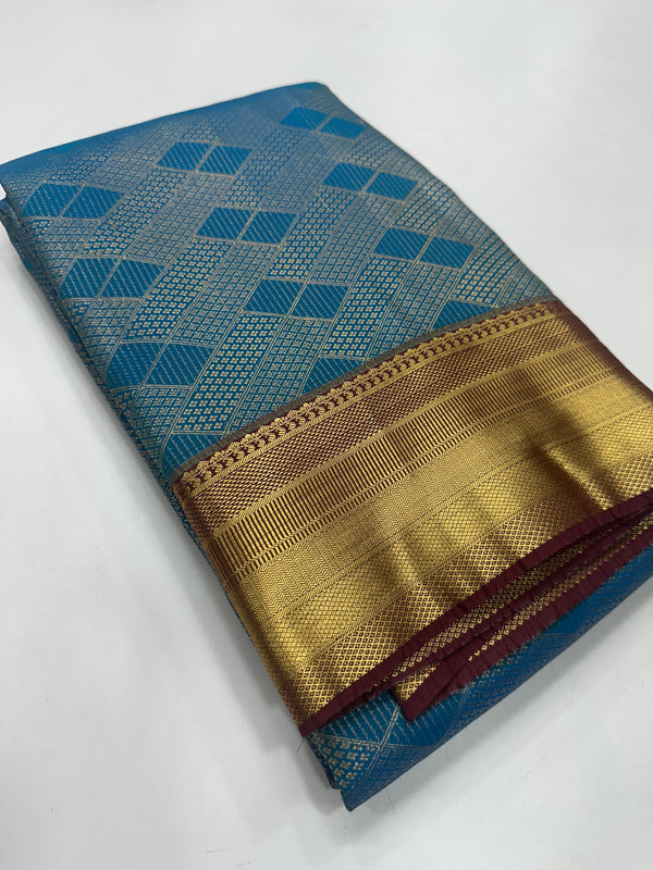 Bridal silk saree