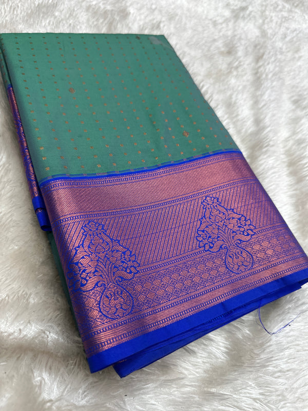 Bridal silk saree