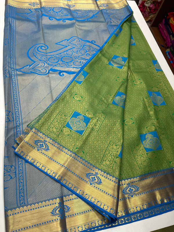 Bridal silk saree