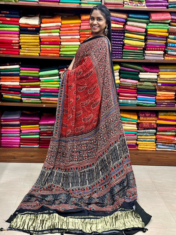 Impressive Gajgi Silk Saree