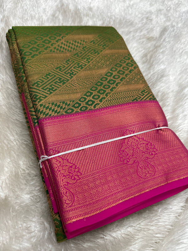 Bridal silk saree