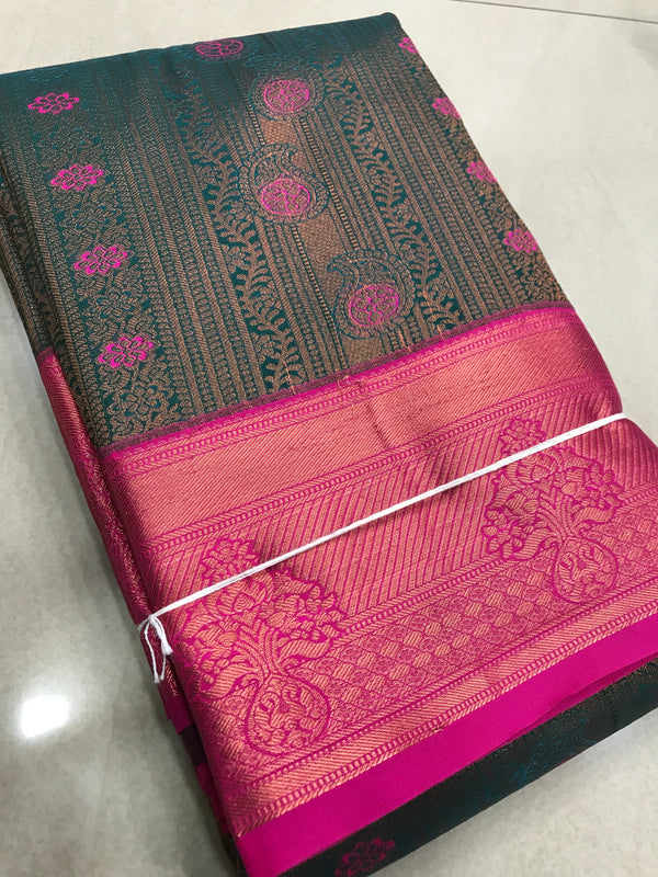 Bridal silk saree