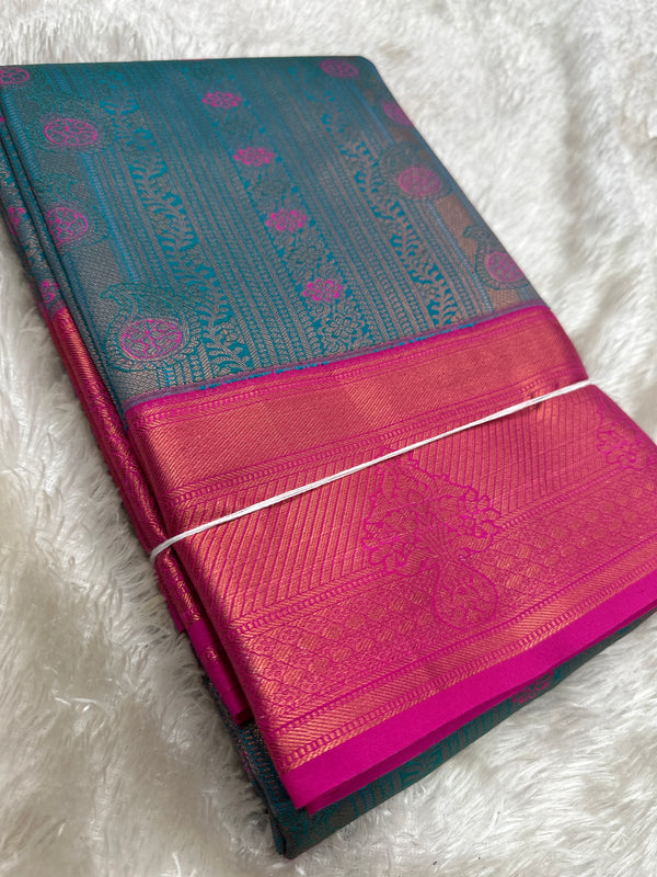 Bridal silk saree