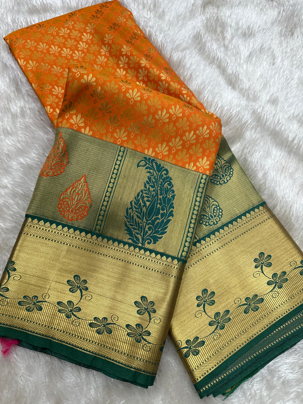 Bridal silk saree