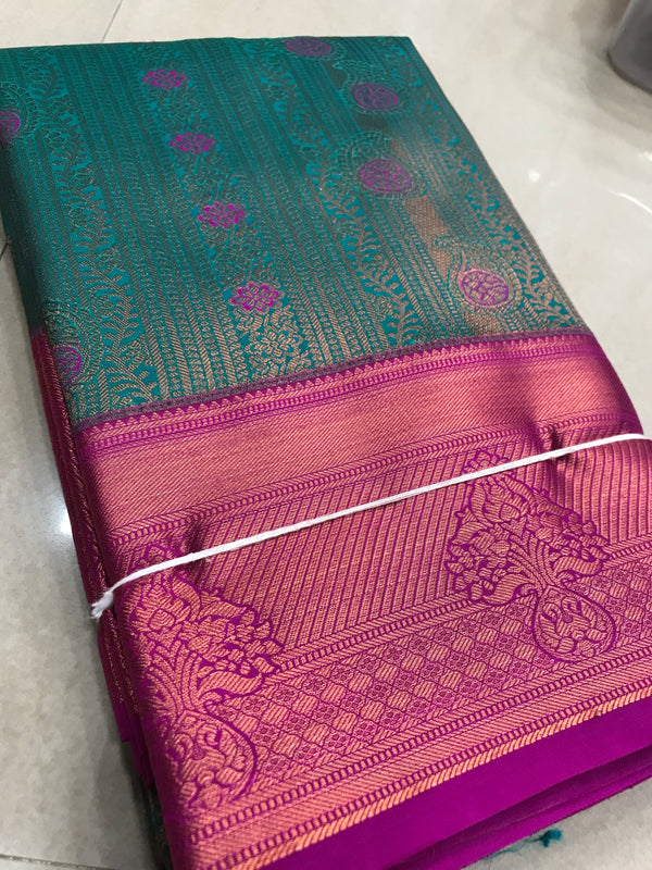 Bridal silk saree