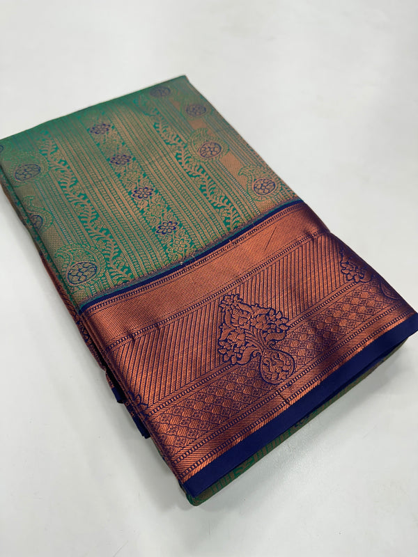 Bridal silk saree