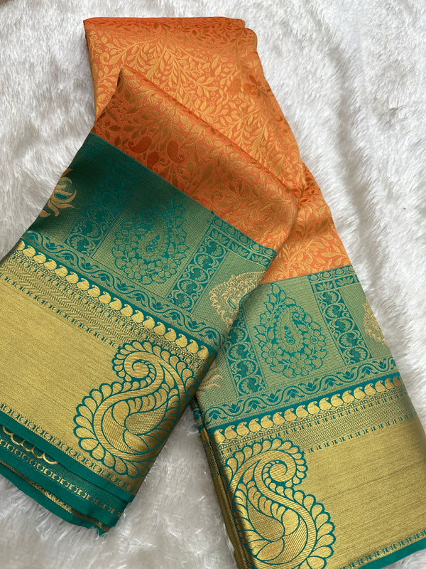 Bridal silk saree