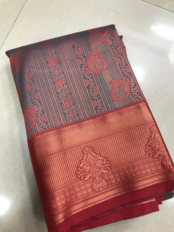 Bridal silk saree