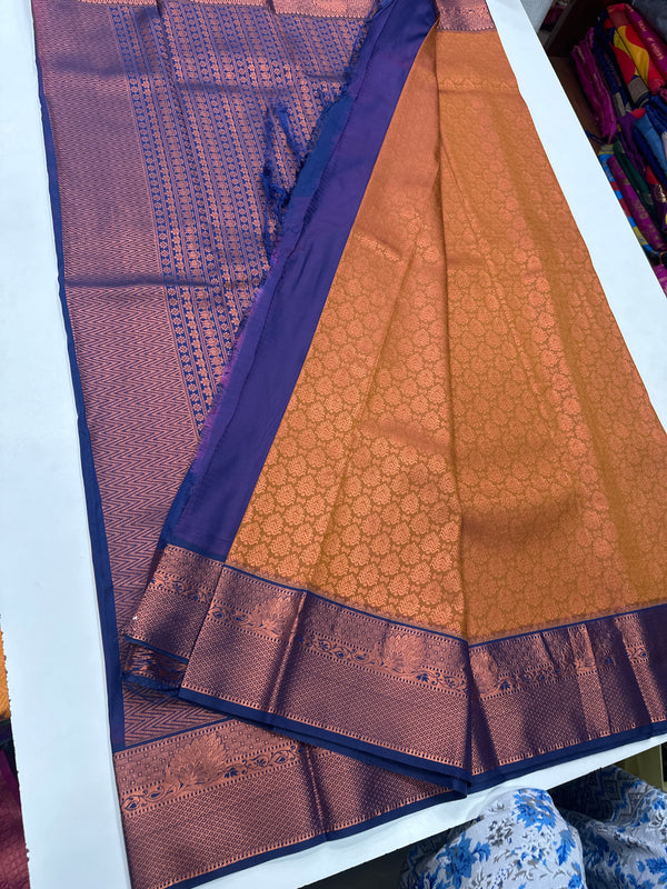 Bridal silk saree