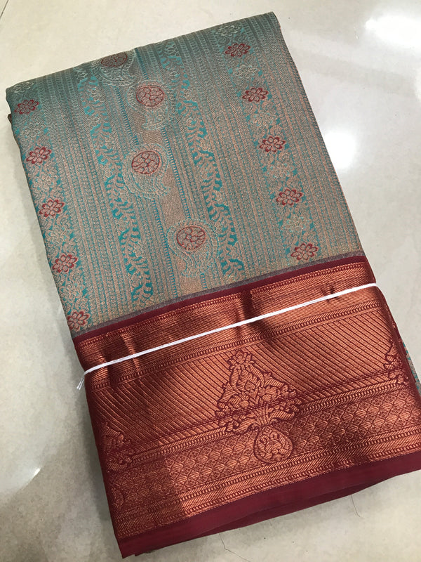 Bridal silk saree