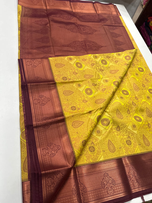 Bridal silk saree