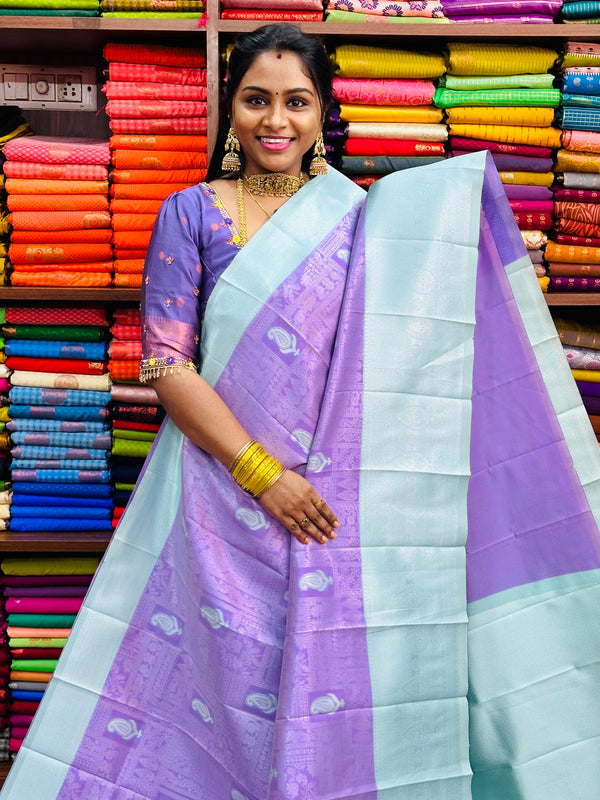 Kanchi semi bridal silk saree