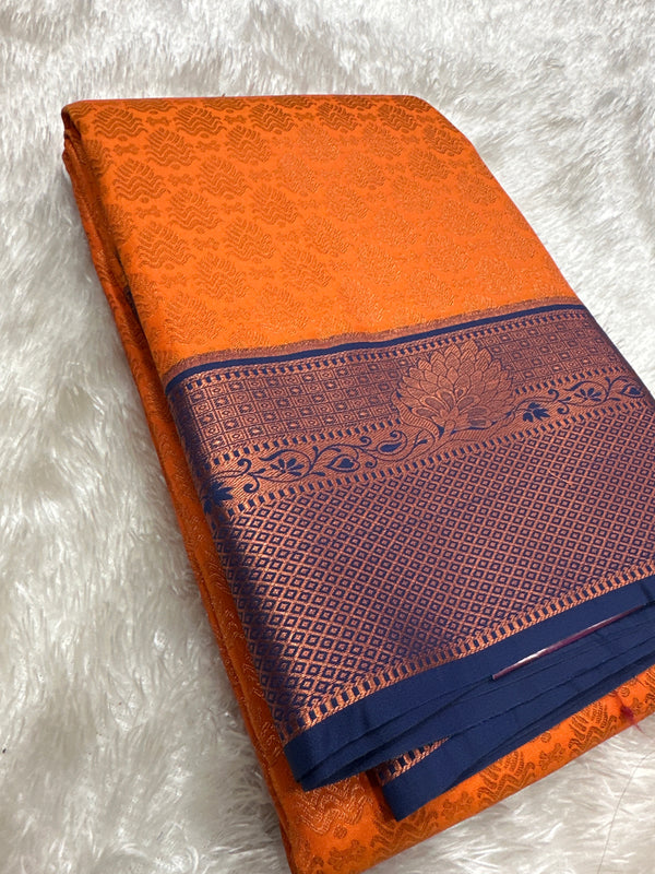 Bridal silk saree