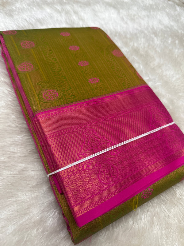 Bridal silk saree