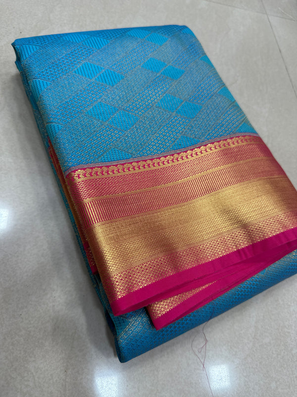 Bridal silk saree