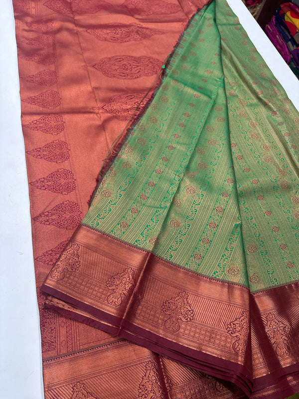 Bridal silk saree