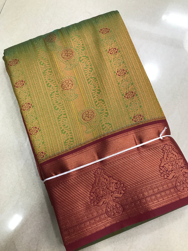 Bridal silk saree