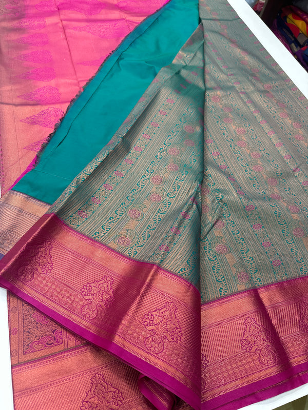 Bridal silk saree