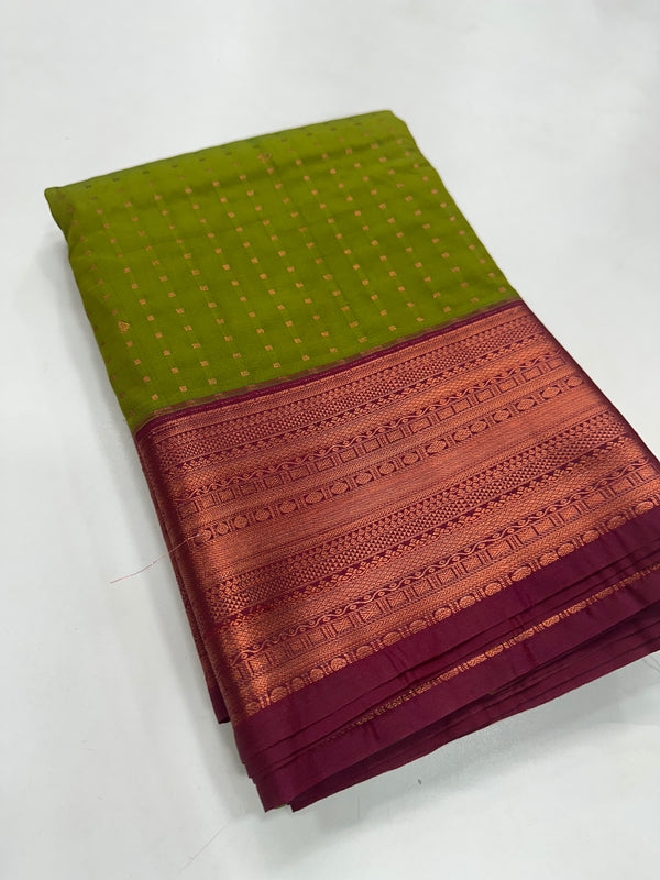 Bridal silk saree