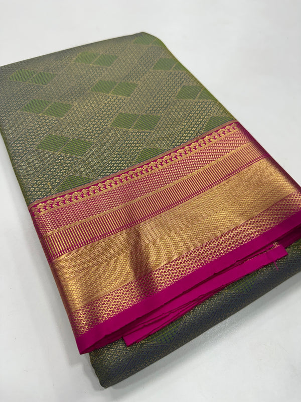 Bridal silk saree