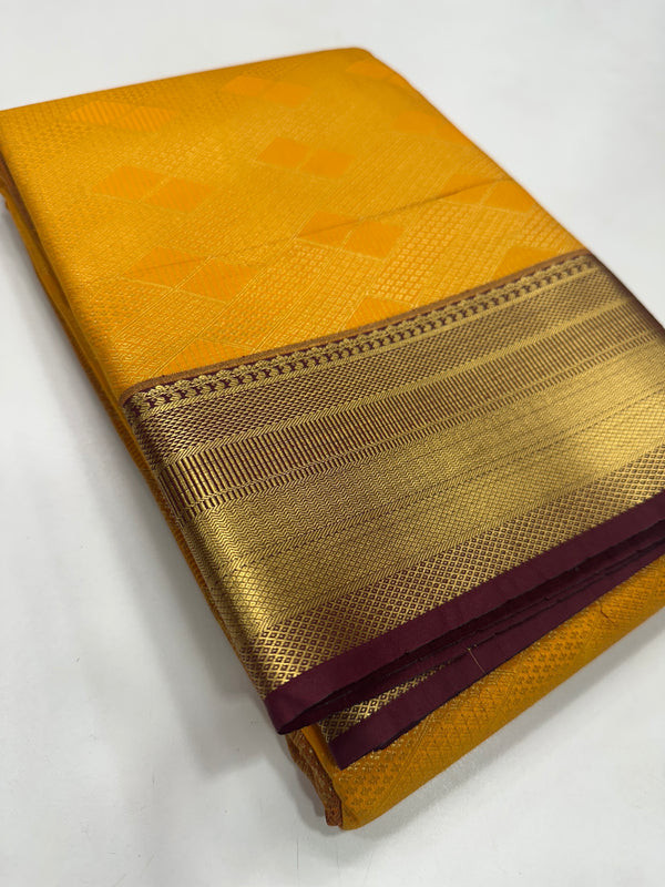 Bridal silk saree