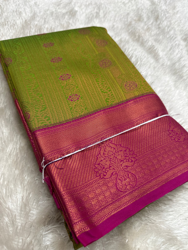 Bridal silk saree