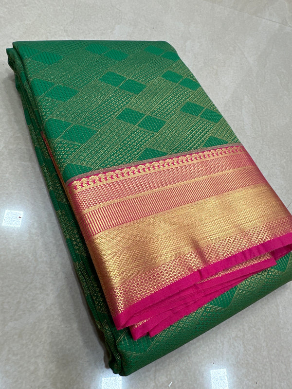 Bridal silk saree