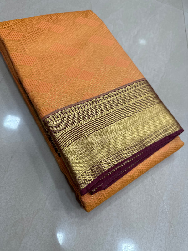 Bridal silk saree