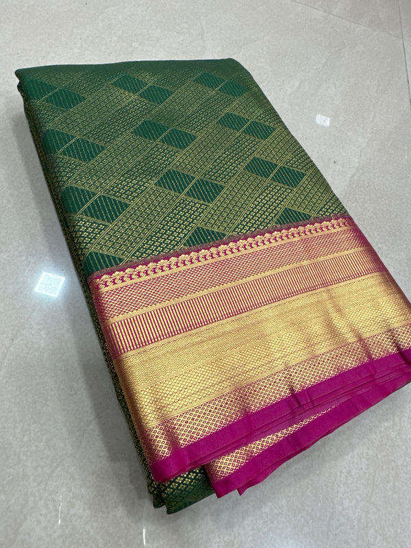 Bridal silk saree