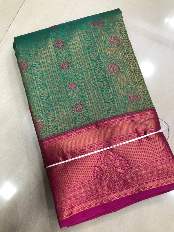 Bridal silk saree