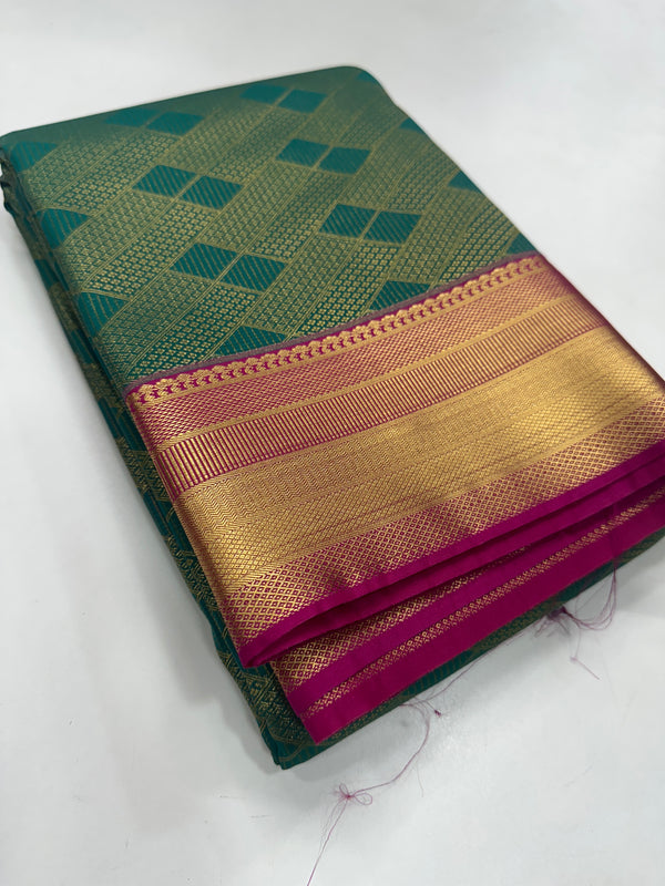 Bridal silk saree