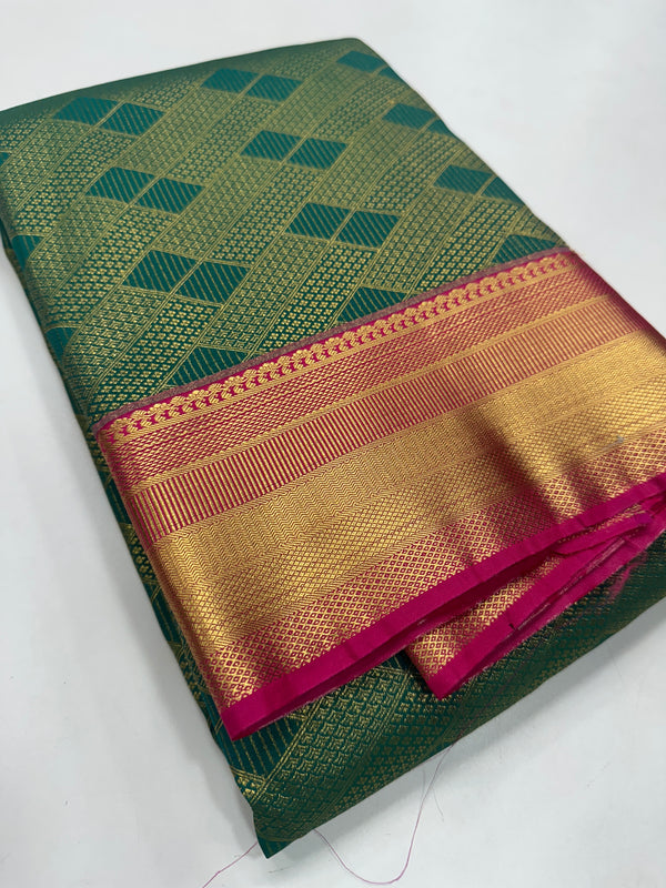 Bridal silk saree