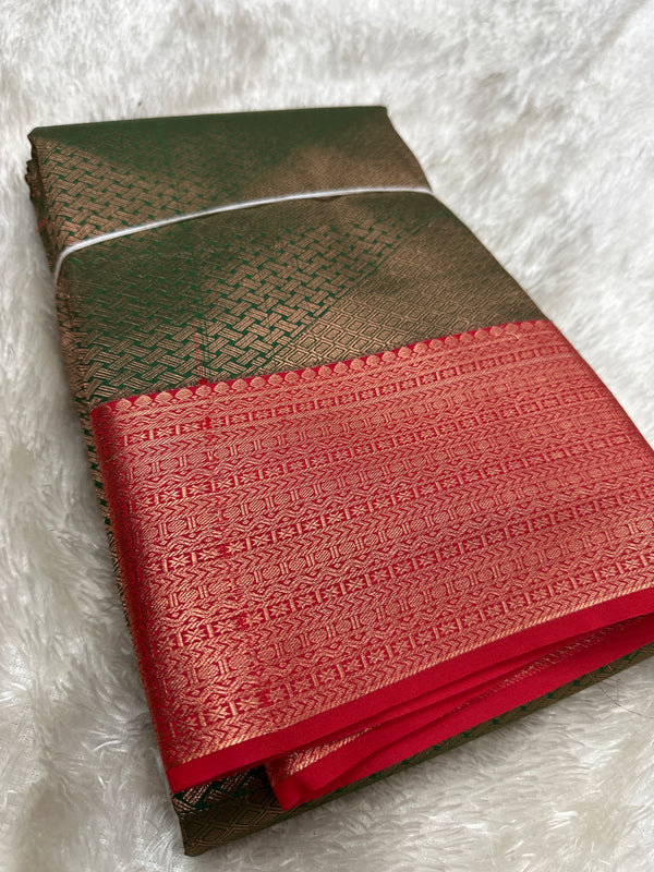 Bridal silk saree