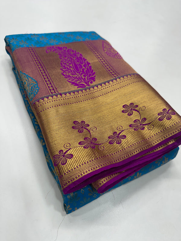 Bridal silk saree