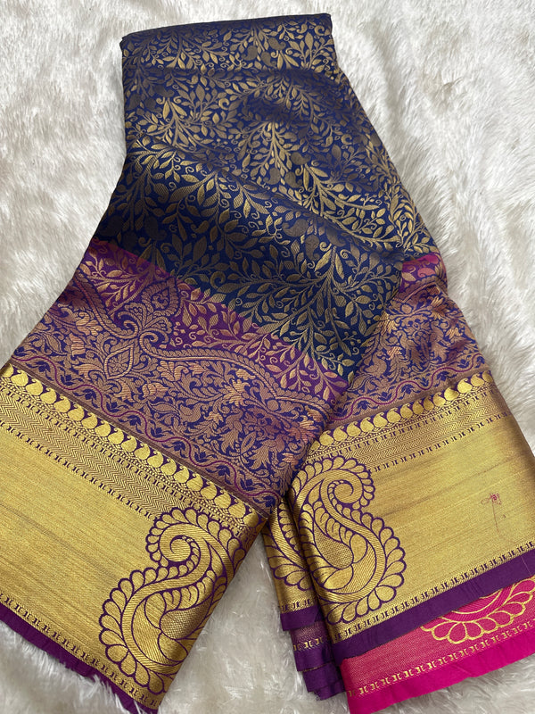 Bridal silk saree