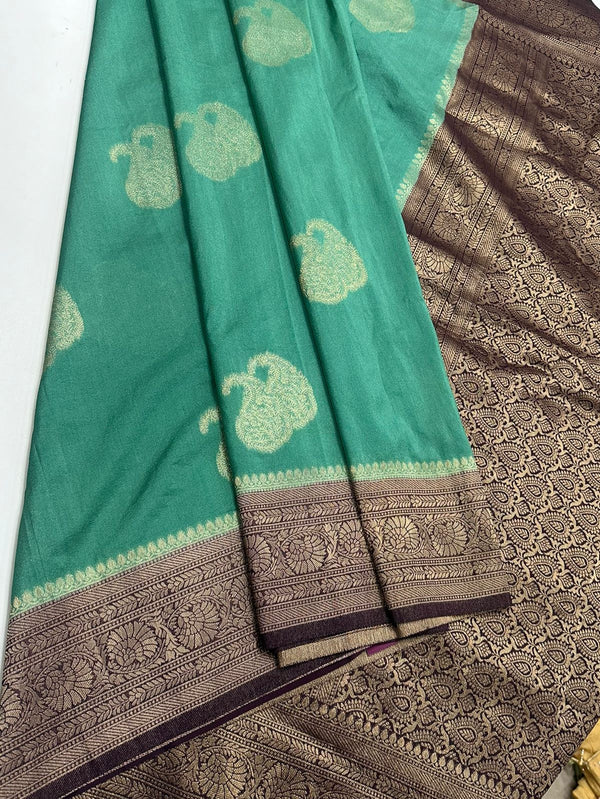 COPPER GEORGETTE SAREE