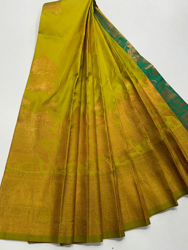 COPPER PALLAKU SAREE