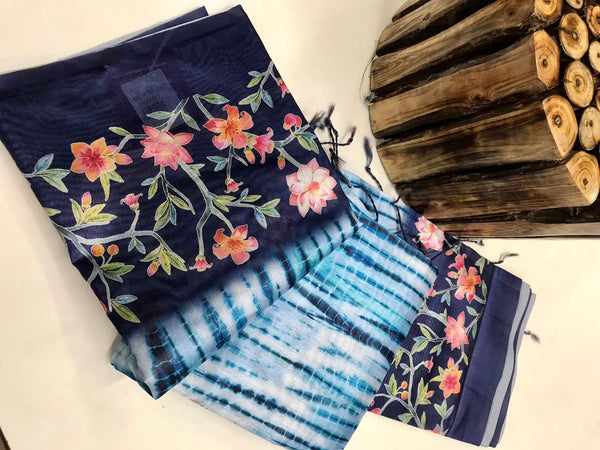 SHIBORI SAREE